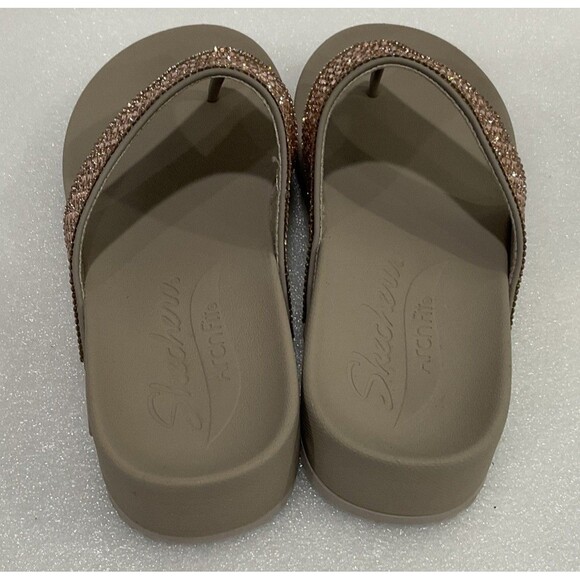 Skechers Sandals With Beaded Embellishments - Picture 5 of 8